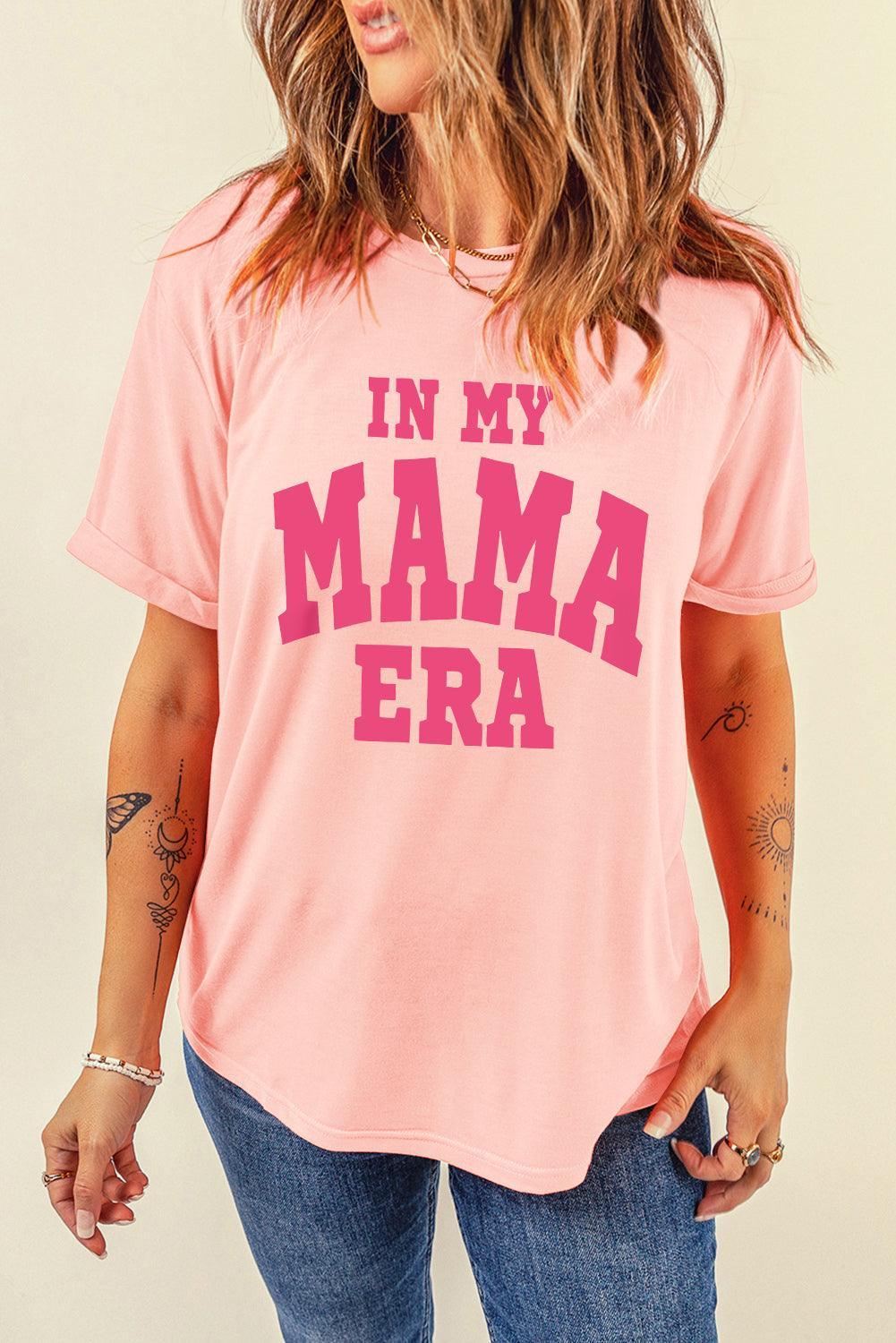 Camiseta de cuello redondo IN MY MAMA ERA