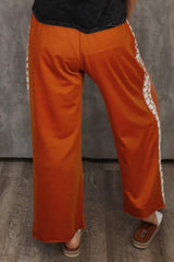 Pantalones anchos de talla grande