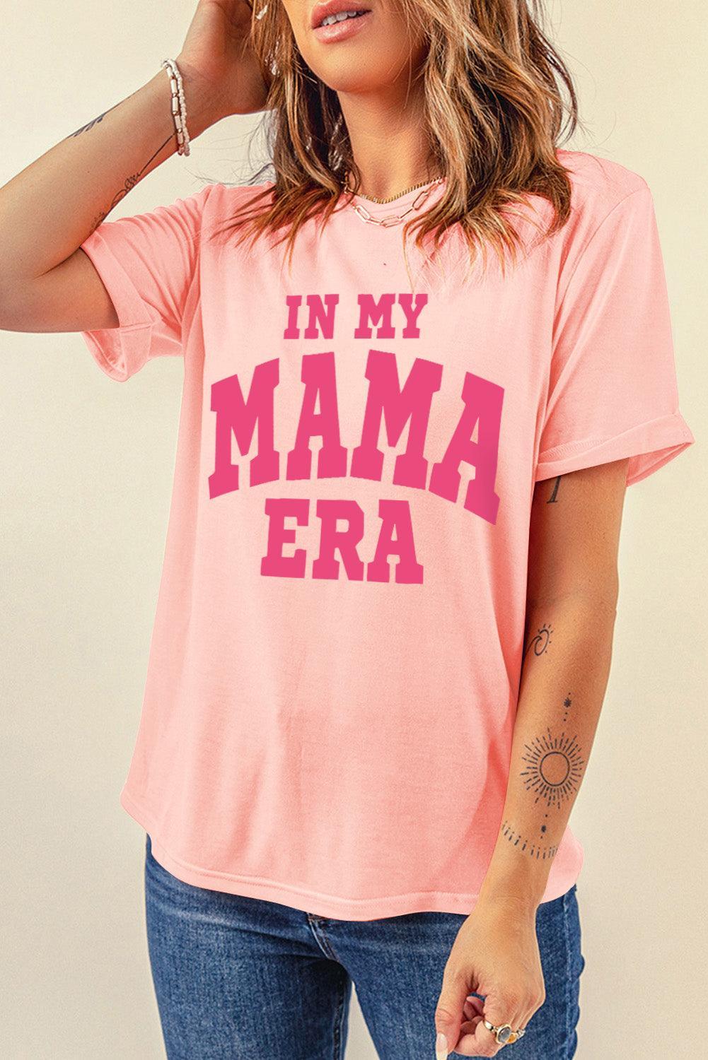 Camiseta de cuello redondo IN MY MAMA ERA