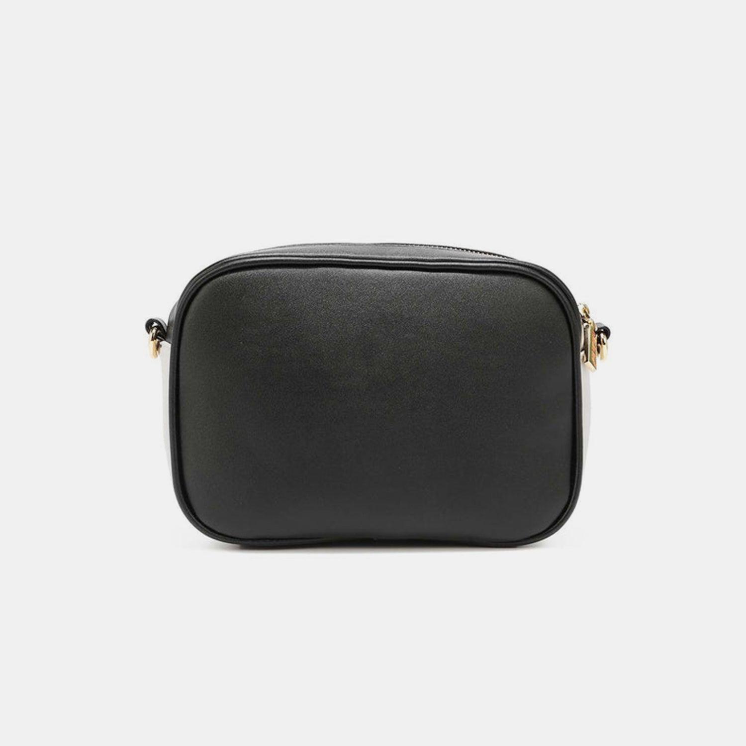 Conjunto de bolso de mano de tres piezas con bloques de color de Nicole Lee USA