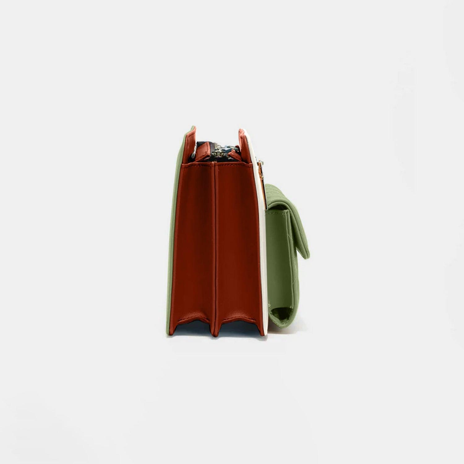 Bolso bandolera con bloques de color de Nicole Lee USA