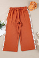 Pantalones anchos de talla grande