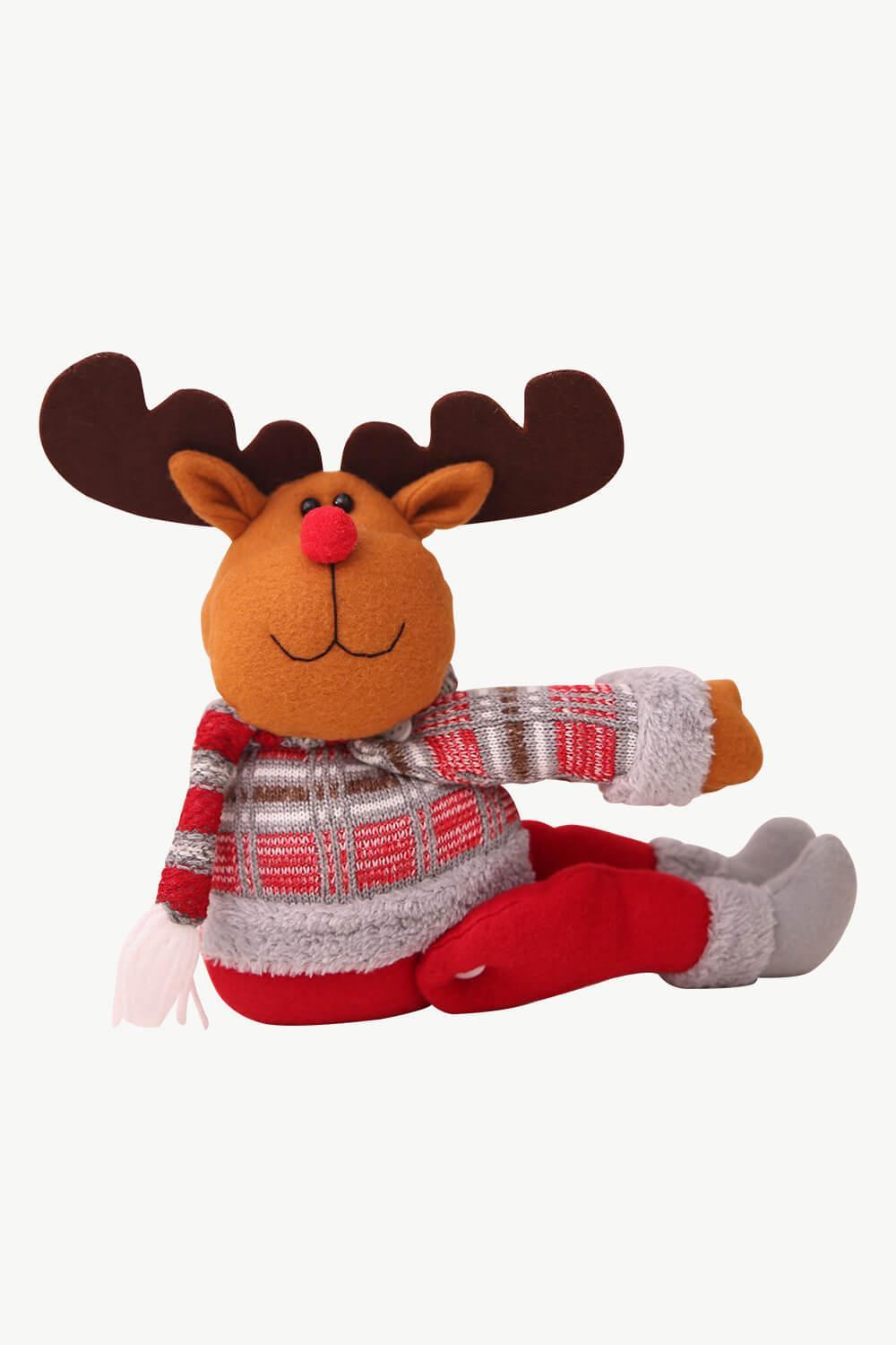 Paquete de 3 alzapaños para cortina con diseño de Papá Noel navideño