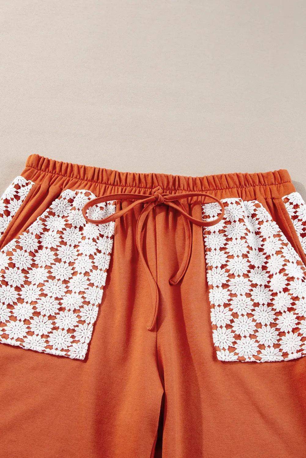 Pantalones anchos de talla grande