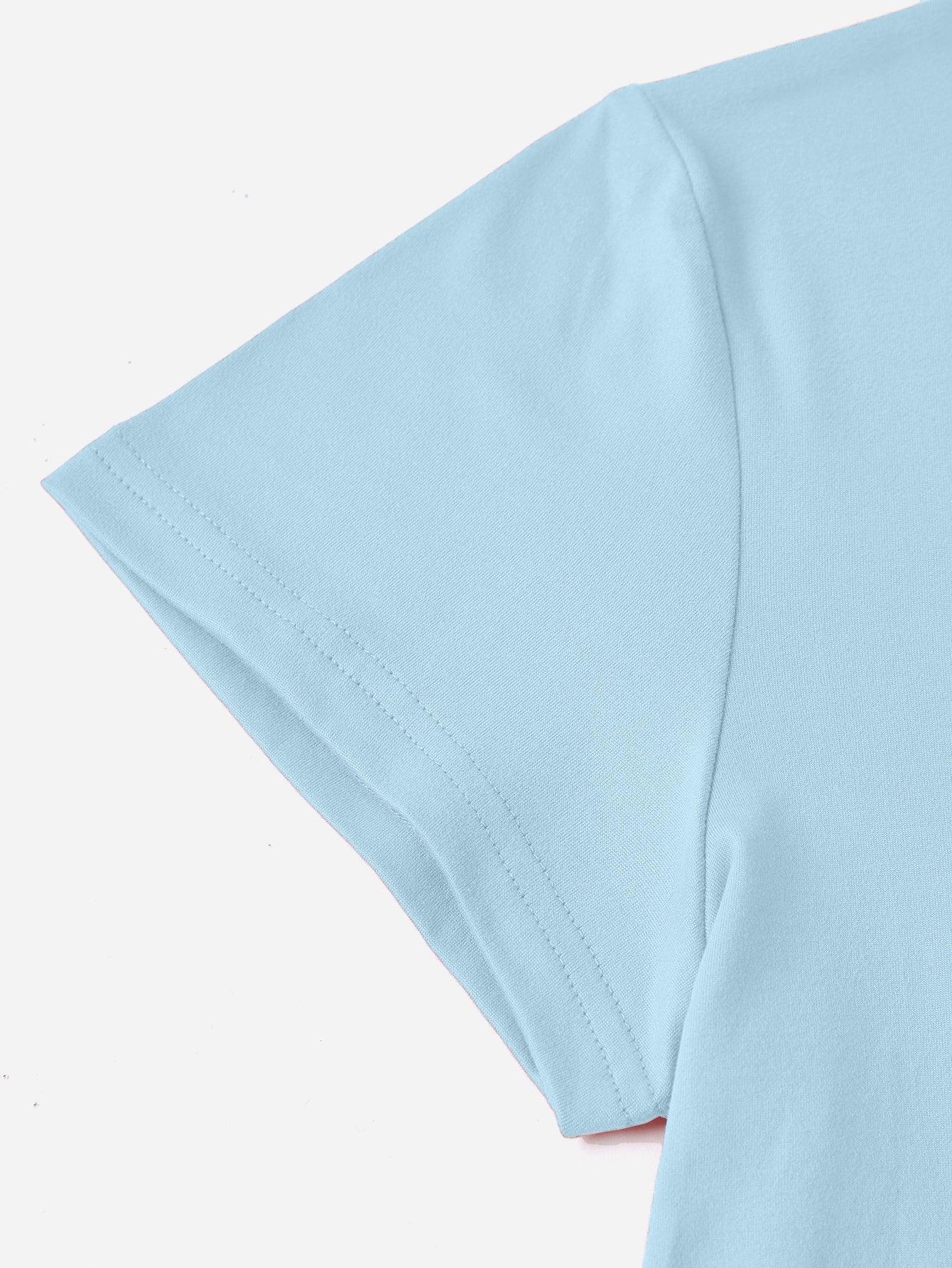 Camiseta de manga corta y cuello redondo MAMA