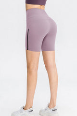 Pantalones cortos deportivos con cintura ancha
