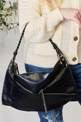 Bolso de hombro con detalle de cremallera y estuche SHOMICO