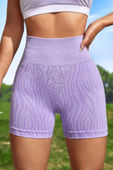 Pantalones cortos deportivos ajustados con cintura ancha