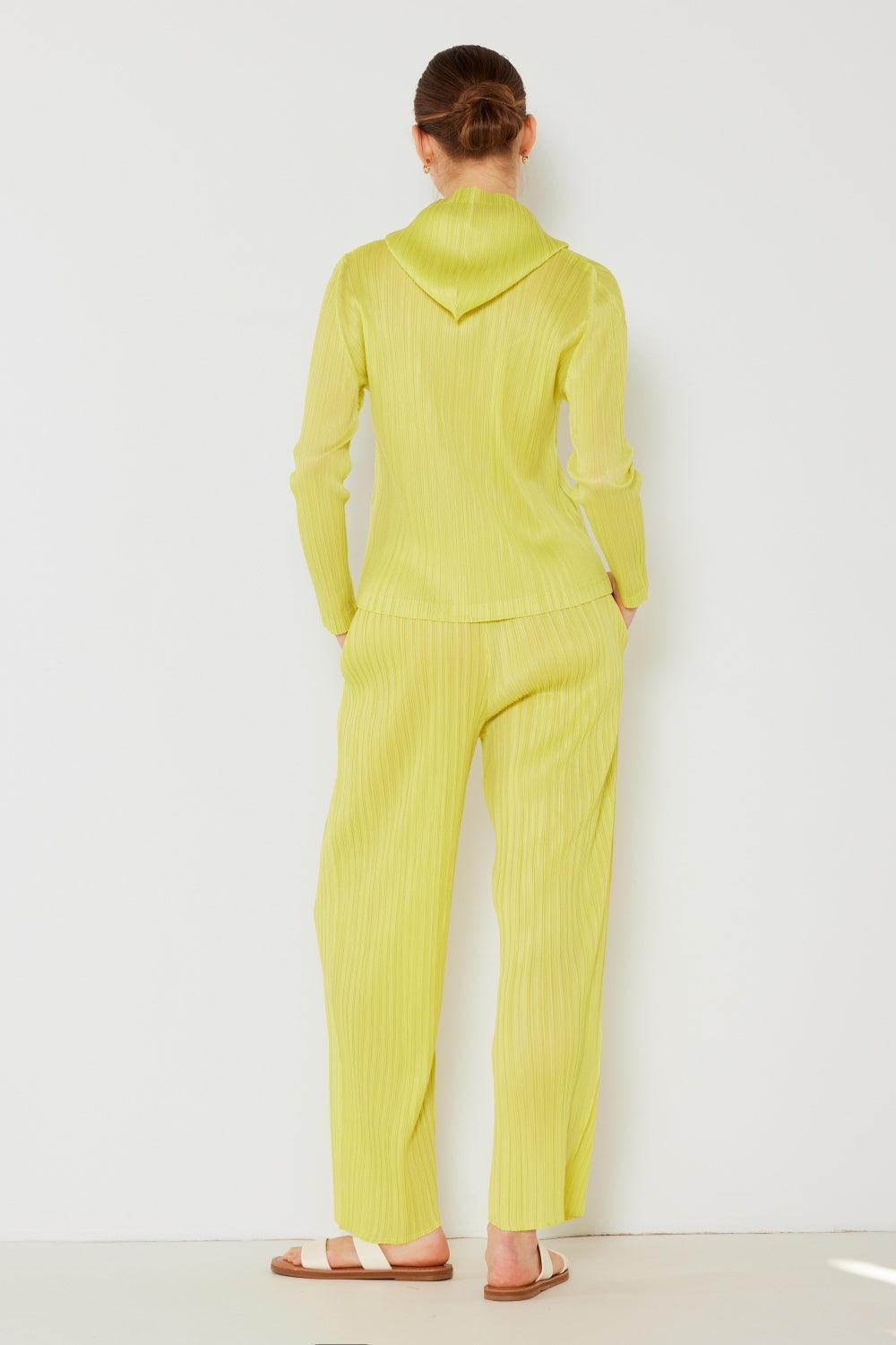 Marina West Swim Chaqueta con capucha plisada y cremallera bidireccional