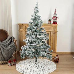 Falda de plumas para árbol de Navidad