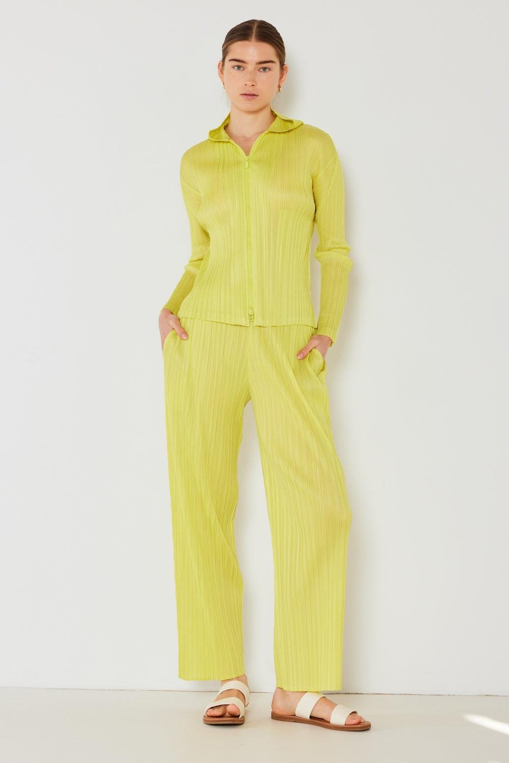 Marina West Swim Chaqueta con capucha plisada y cremallera bidireccional